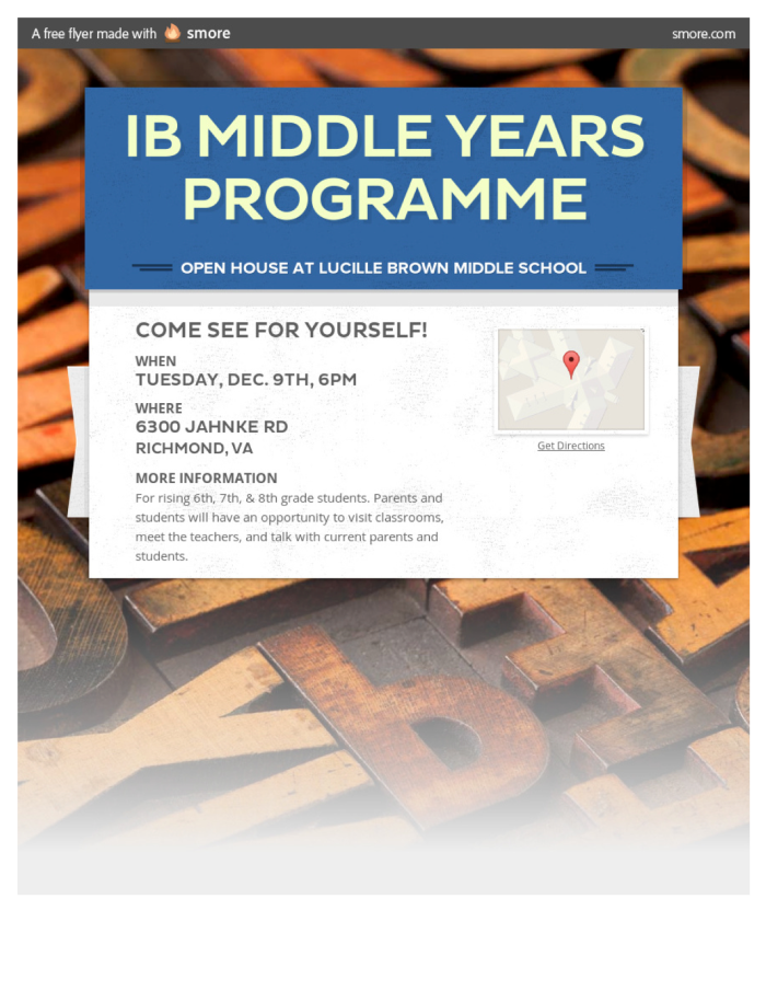 IB Middle Years Programme | Smore